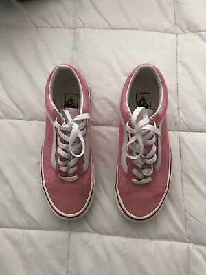 VANS Old Skool Pink Unisex Shoe US Men’s 6 US Women’s 7.5 • $45