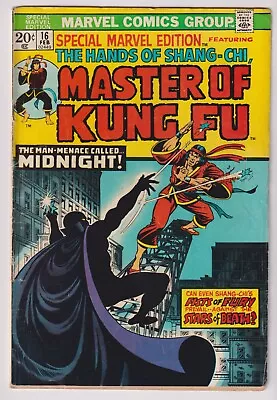 1973 MARVEL SPECIAL EDITION #16 IN VG/FN CONDITION - 1st APP. MIDNIGHT STARLIN • $14.95