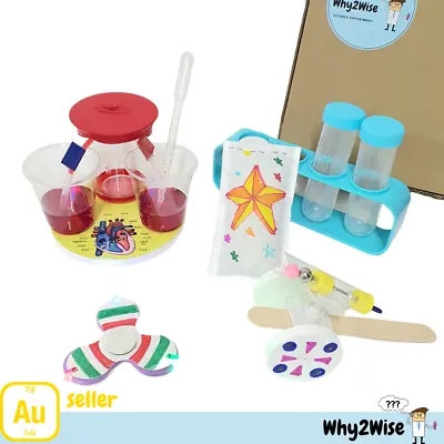 [Why2Wise Y3-Y6 Science Box #1] Science Experiment Kit_STEM Project For Kids • $100