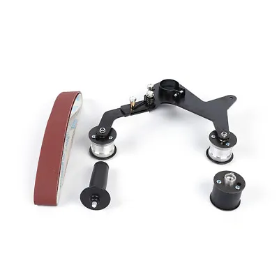M10/M14 Grinder Pipe And Tube Belt Sander Attachment Stainless Steel Wood Metal • $40