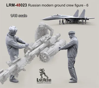 £11.35 • Buy Live Resin 1/48 Modern Russian Avia Ground Crew Vol. 6