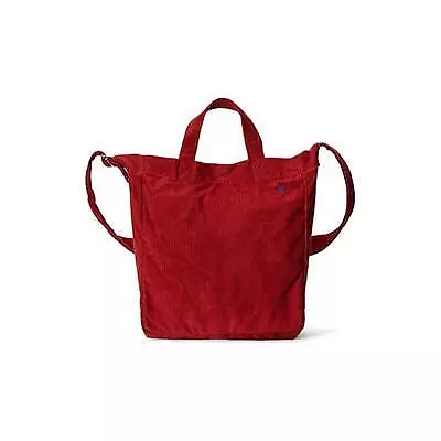 Polo Ralph Lauren Red Corduroy Tote Bag • $30.80