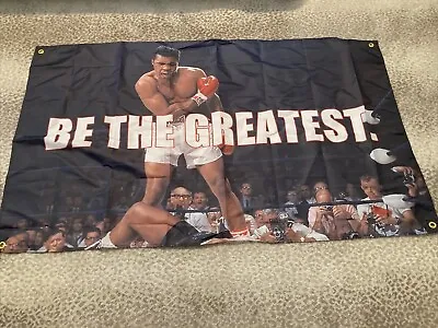 Muhammad Ali Be The Greatest Flag 3x5 (34”x58”) • $13.90