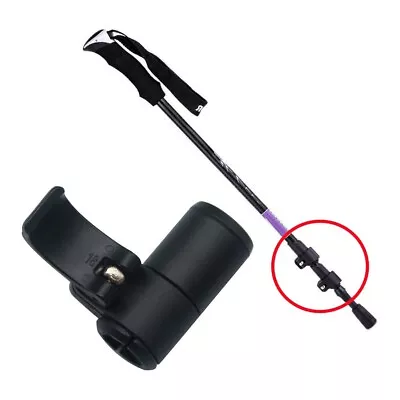 Walking Stick Lock Trekking Pole Parts Accessories Plastic Quick Slip Clip • £3.32