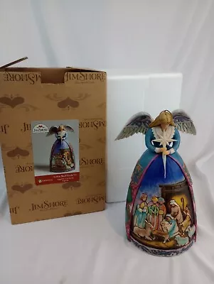 10-1/2 Jim Shore Angel Heartwood Creek  A Star Shall Guide Us  Nativity 2005 • $39.99