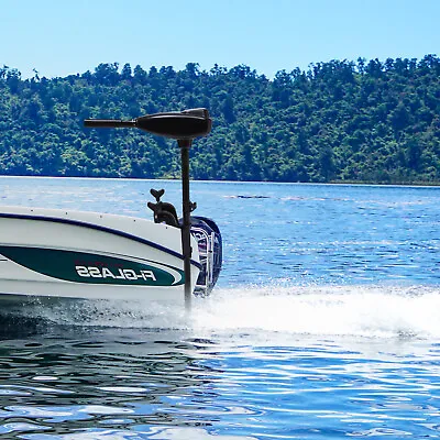800W Electric Outboard Trolling Motor Kayaks Fishing Boat Engine 1.2 HP 80lbs • $207.10