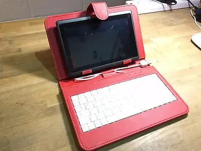 £11.79 • Buy RED Keyboard Case 4 7  ANDROID 4.0 ICS WIFI 1.2GHz Capacitive MID PAD TABLET PC