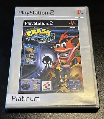 Crash Bandicoot The Wrath Of Cortex PS2 Playstation 2 Platformer • £5