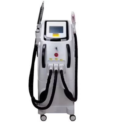 Machine 3en1 D'épilation Et Soin De La Peau IPL SHR RF + Laser ND YAG - Neuve, écran LCD