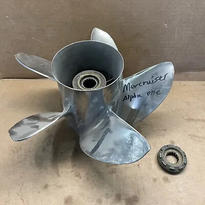 STAINLESS STEEL Mercury MERCRUISER  PROP PROPELLER Alpha One • $250