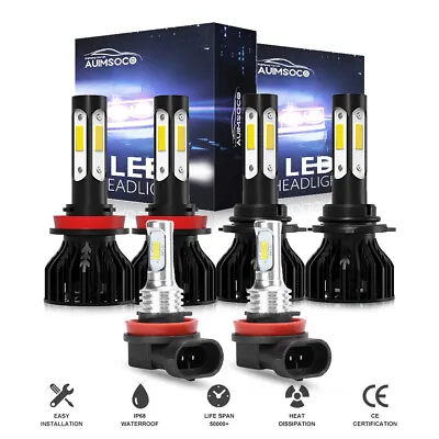 For Mazda CX-5 2013-2016 LED Headlights Hi-Lo Beam Fog Light 6x Bulb Combo 6000K • $59.99