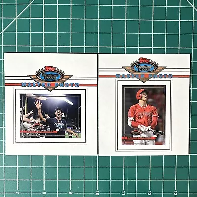 Shohei Ohtani AND Julio Rodriguez 2023 Topps Stadium Club Master Photo Variation • $0.99