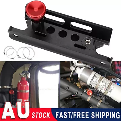 Quick Release Fire Extinguisher Mount Bracket Aluminum For Jeep Wrangler TJ ATV • $29.95