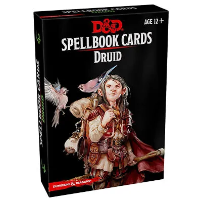 $68.17 • Buy D&D Dungeons And Dragons Druid Spellbook Cards Reference Game Cards Brand New