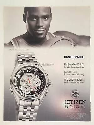 £5.48 • Buy Citizen Eco-Drive Caliber 9000 Minute Repeater Emeka Okafur 2006 Print Ad