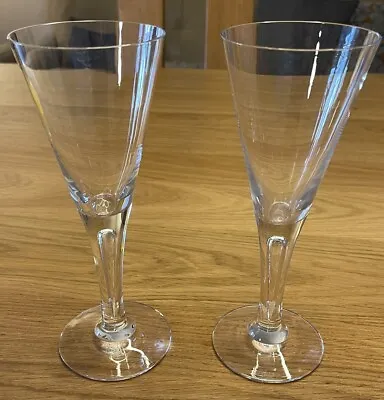 Dartington Crystal Wine Glasses - Set Of 2 - P&P Included • £35