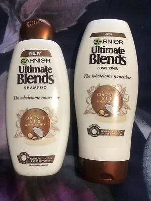£11.99 • Buy Garnier Ultimate Blends Shampoo And Conditioner The Wholesome Nourisher New