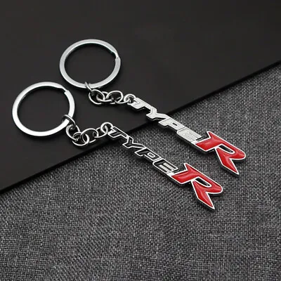 Metal Keychain Double Side Logo Key Chain Key Ring For Honda Type R Type S Mugen • $9.99