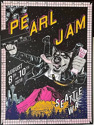 Pearl Jam: Seattle 2018 Poster By Faile • £104.49