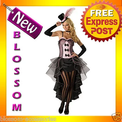 73 Burlesque Babe Vegas Showgirl Salon Costume S M L XL • $84.33