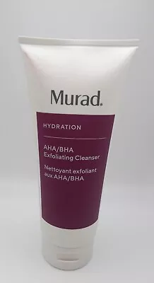 Murad Hydration AHA/BHA Exfoliating Cleanser - 6.75 Oz. No BOX/ Tube Sealed • $19.95