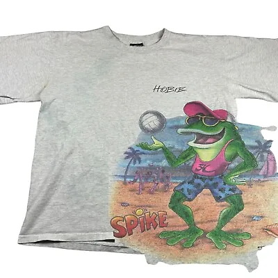 Vintage Hobie Beach Frog Spike T-Shirt Size XL Surf Single Stitch Made In USA • $29.99