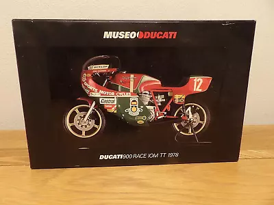 Minichamps  1.12 Scale Model Ducati 900. Mike Hailwood  Race Iom Tt 1978 • £200