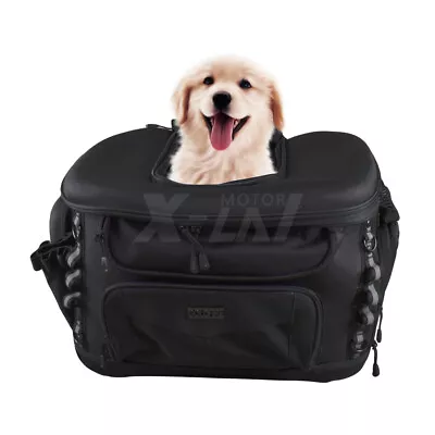 Weatherproof Motorcycle ATV UTV Large Pet Dog Cat Carrier Case Travel Bag • $185.25