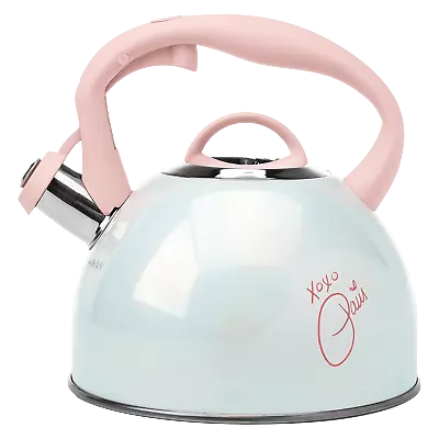 Whistling Tea Kettle Stainless Steel Dazzling Iridescent Finish  2.2-Quart • $22.40