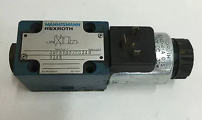 New Mannesmann Rexroth Hydraulic Valve 4we6y60/eg24n9z45 • $113.90