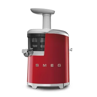 Smeg Retro Red Slow Juicer Model No Sjf01rduk • £175