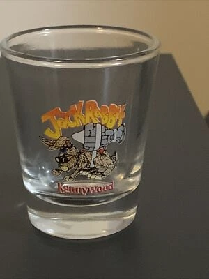 $24.99 • Buy VTG Kennywood Park Pittsburgh JACKRABBIT Roller Coaster Shot Glass VERY RARE
