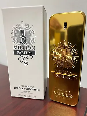 1 MILLION By PACO RABANNE 3.4 FL Oz / 100 ML Parfum  Natural Spray Tester Box • $75.99