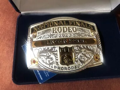 Montana Silversmith NFR 2023 Las Vegas Belt Buckle NEW Commemorative RODEO • $245