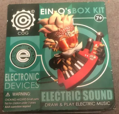 EIN-O's BOX KIT Electronic Devices Draw And Play Electric Sound New Sealed • £7.50