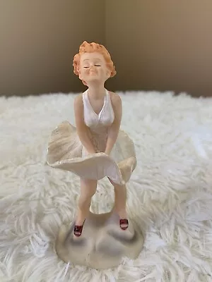 Vintage Marilyn Monroe Unusual 5.5  Tall Resin Figurine Statue By K’s Collection • $12