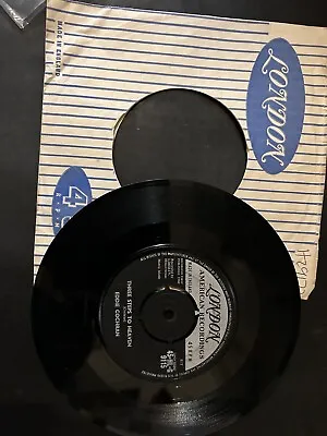 Eddie Cochran.....three Steps To Heaven.....london...uk...45 • £3