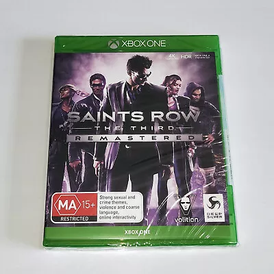 Brand New & Sealed SAINTS ROW THE THIRD REMASTERED Video Game For Xbox One • $49