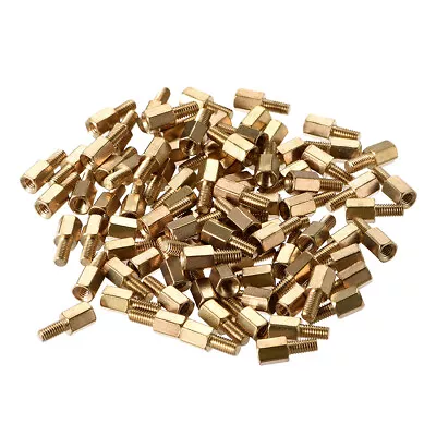 88pcs M3 6mm F/M Brass Hex Standoff Spacer Screws PCB • $16.49