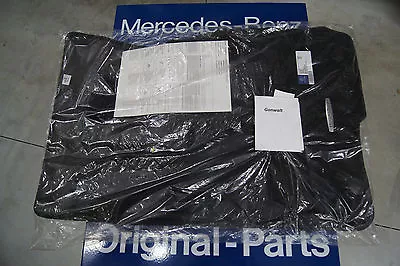 Mercedes Benz S Class 2014-2017 AMG W222 Black Carpet Floor Mats 22268063489F87 • $223.97