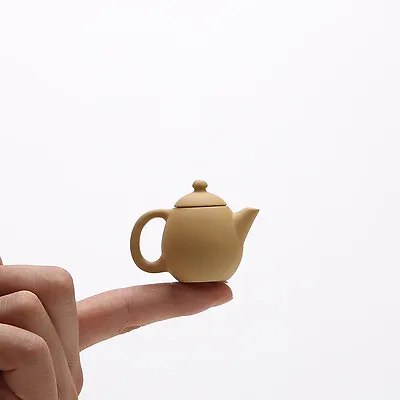 Mini Tea Pot Duan Clay Yixing Zisha Tea Pot Decoration Tea Pet Tea Play Small • $16.80