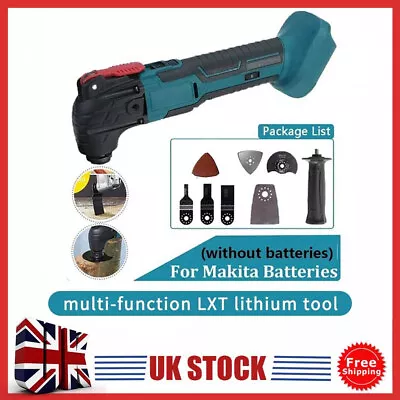 18V Makita DTM51Z Cordless Multi LXT Tool With Wellcut 17pc Accessories • £32.29