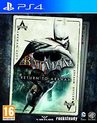 Batman Return To Arkham (PS4) - Game  ISVG The Cheap Fast Free Post • $62.38