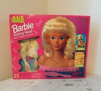 Vintage Cut And Style Barbie Styling Head Blonde Mattel 67246 New In Box 1995 • $120