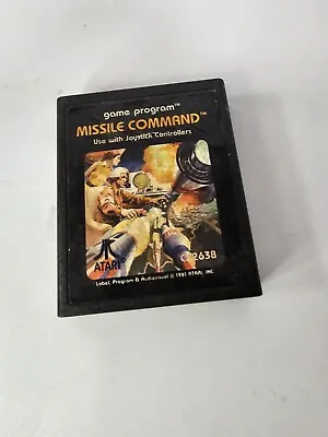 Missile Command (Atari 2600 1981) Tested CX2638 • $6.99