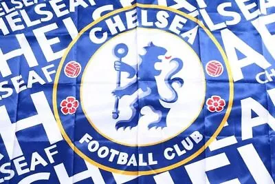 Chelsea Soccer Flag England CFC Football Official  5ft X 3ft NEW 150x90cm. • $30.20