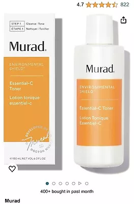 Murad Essential-C Toner Environmental Shield Hydrating Toner Replenishes Moistur • $23