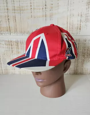 Vintage 1994 World Cup Soccer Snapback Trucker Hat U.K. United Kingdom Cap • $25