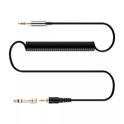 Coiled Spring Audio Cable For SONY MDR-10RBT 10RNC 10R 10RC NC50 MDR-1RBT • $20.99