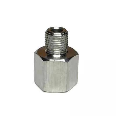 M10X1.0 Male To 1/4” BSP Female Stainless Steel Metric Fitting Adapter • $9.99